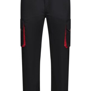 Pantalón bicolor multibolsillos